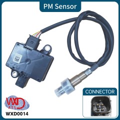 Particulate Matter Sensor For Cummins 4384376 4326559  5461552RX 0281006949/982  0281007167/168  S74002 12770234502 PM2.1  12V